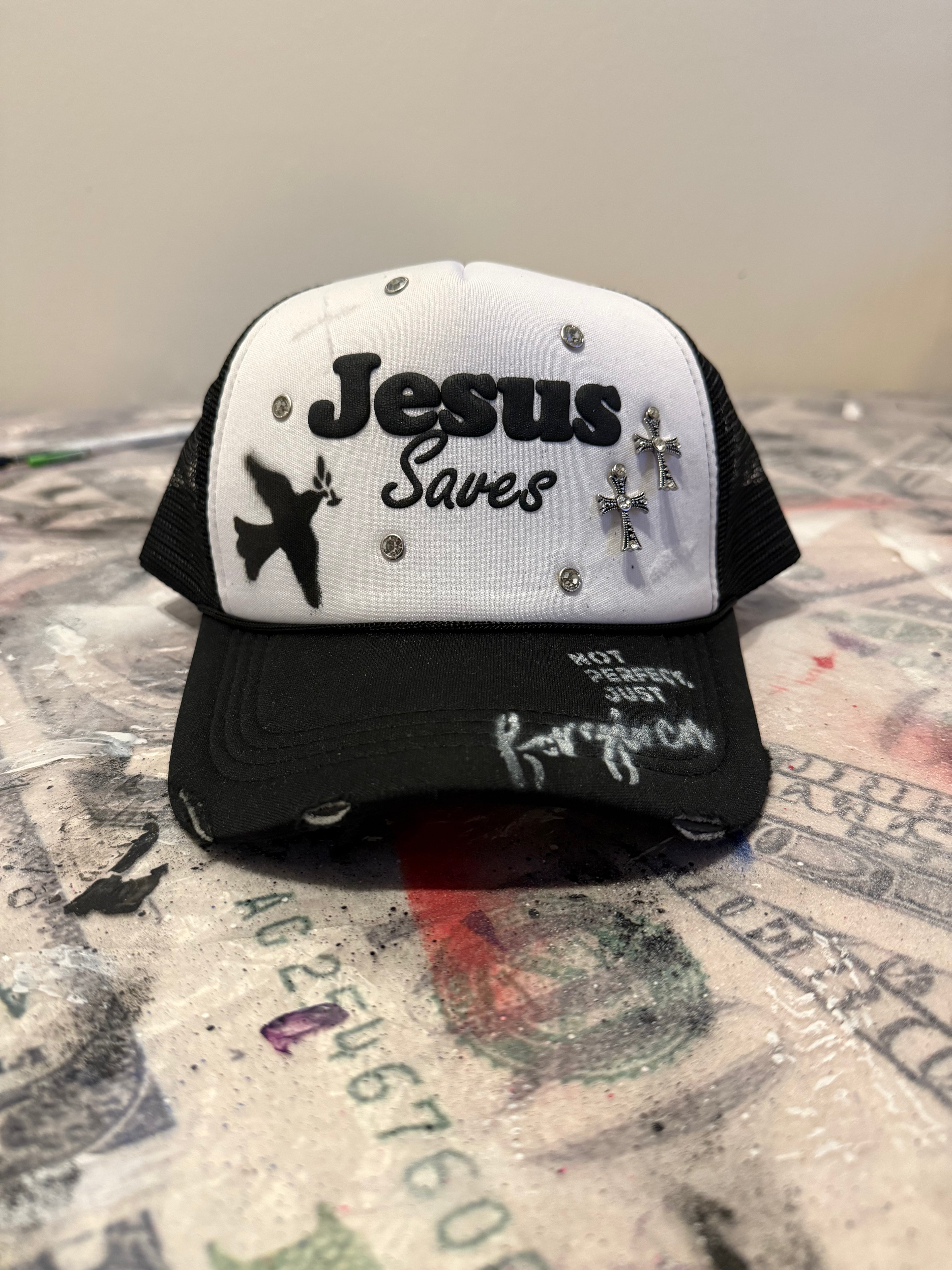 Jesus Saves Snap Back